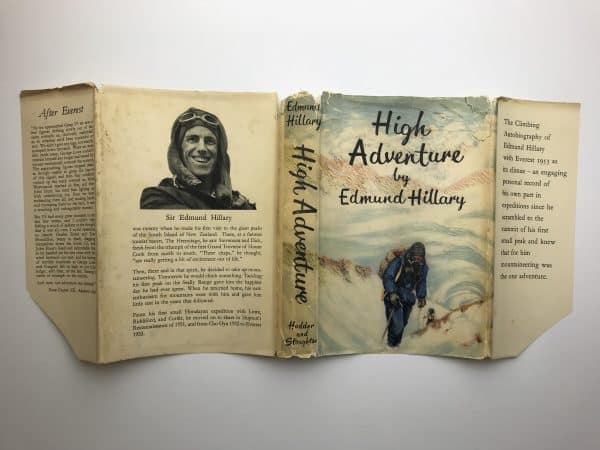 edmund hillary high adventure signed 1st ed5