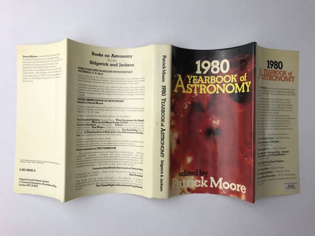 patrick moore 1980 yearbook of astonomy signed first ed5