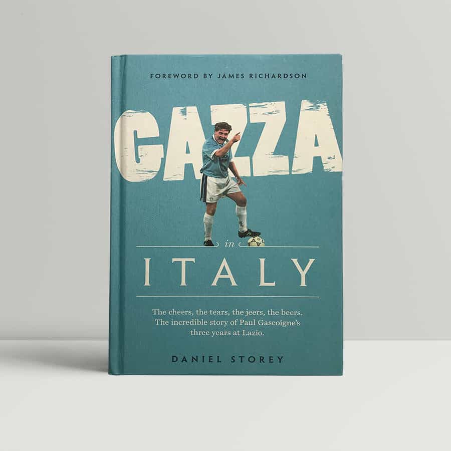 paul gascoigne gazza in italy signed fisrt edition1