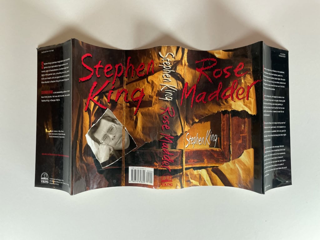stephen king rose madder first us edition4