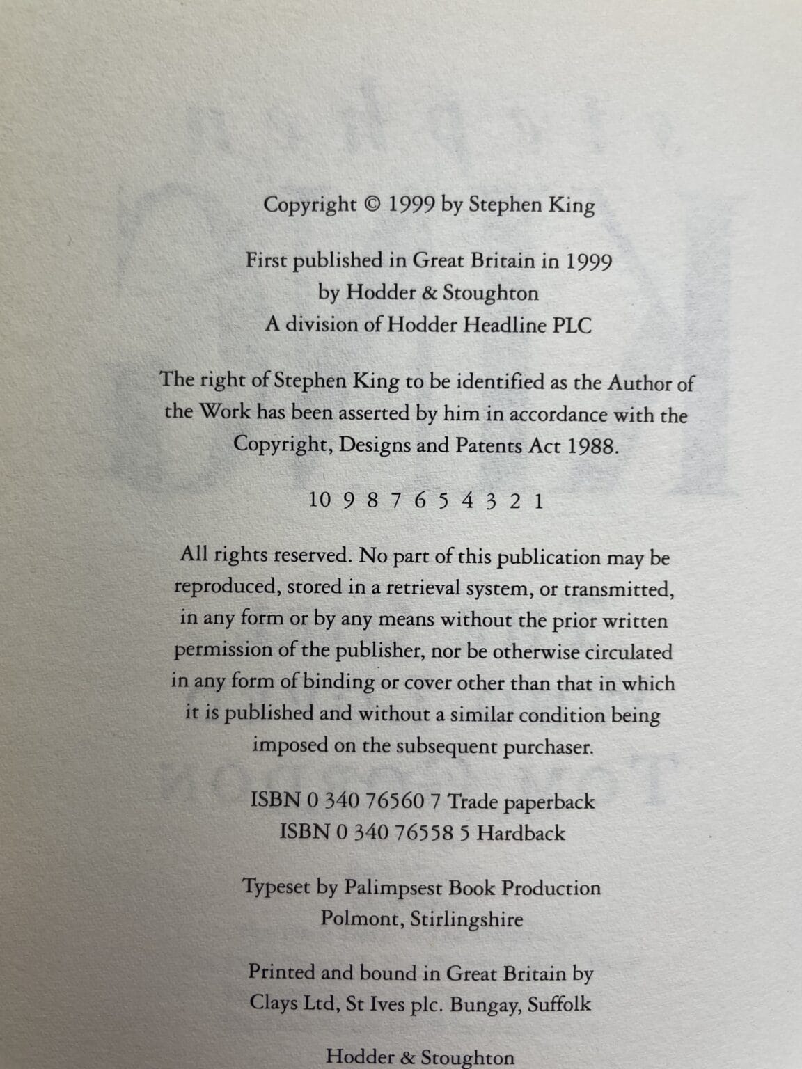 stephen king the girl who loved tom gordon first 50 2
