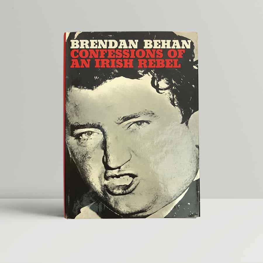 brendan behan confessions of an irish rebel 1st ed1