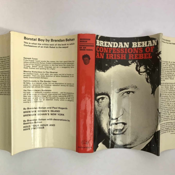 brendan behan confessions of an irish rebel 1st ed4