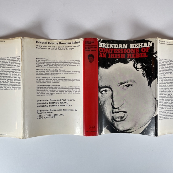 brendan behan confessions of an irish rebel first edition4