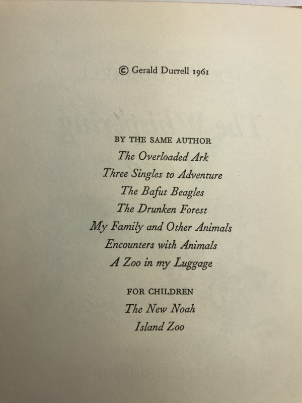 gerald durell the whispering land 1st edition2