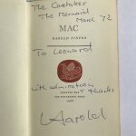 harold pinter mac signed first edition2