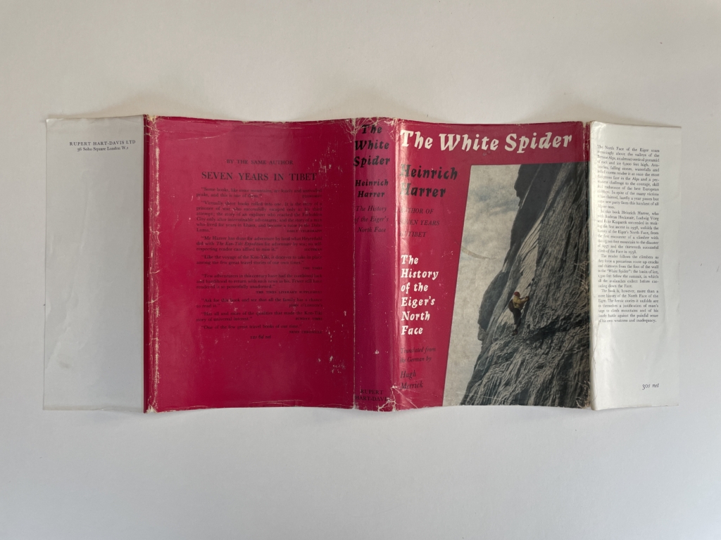 heinrich harrer the white spider first edition4