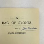 john hampson a bag of stones signed first edition2