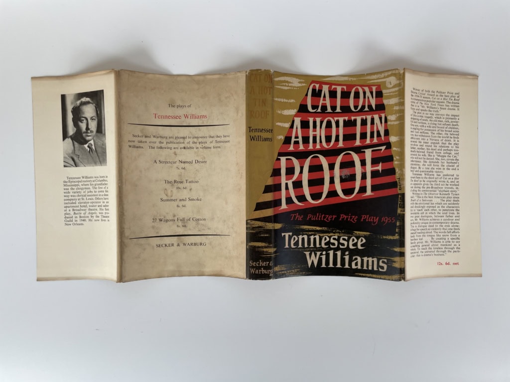 tennessee williams cat on a hot tin roof first edition4