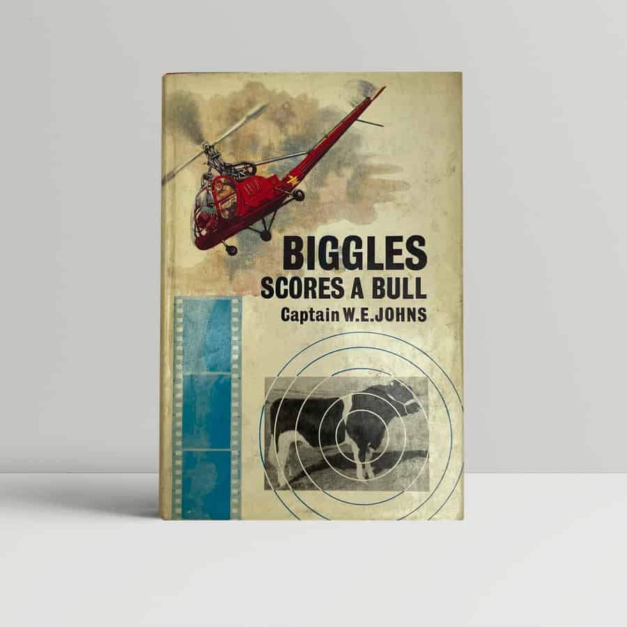 we johns biggles scores a bull first ed1