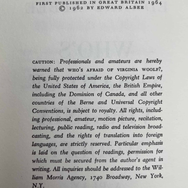 edward albee whos afraid of virginia woolf first2