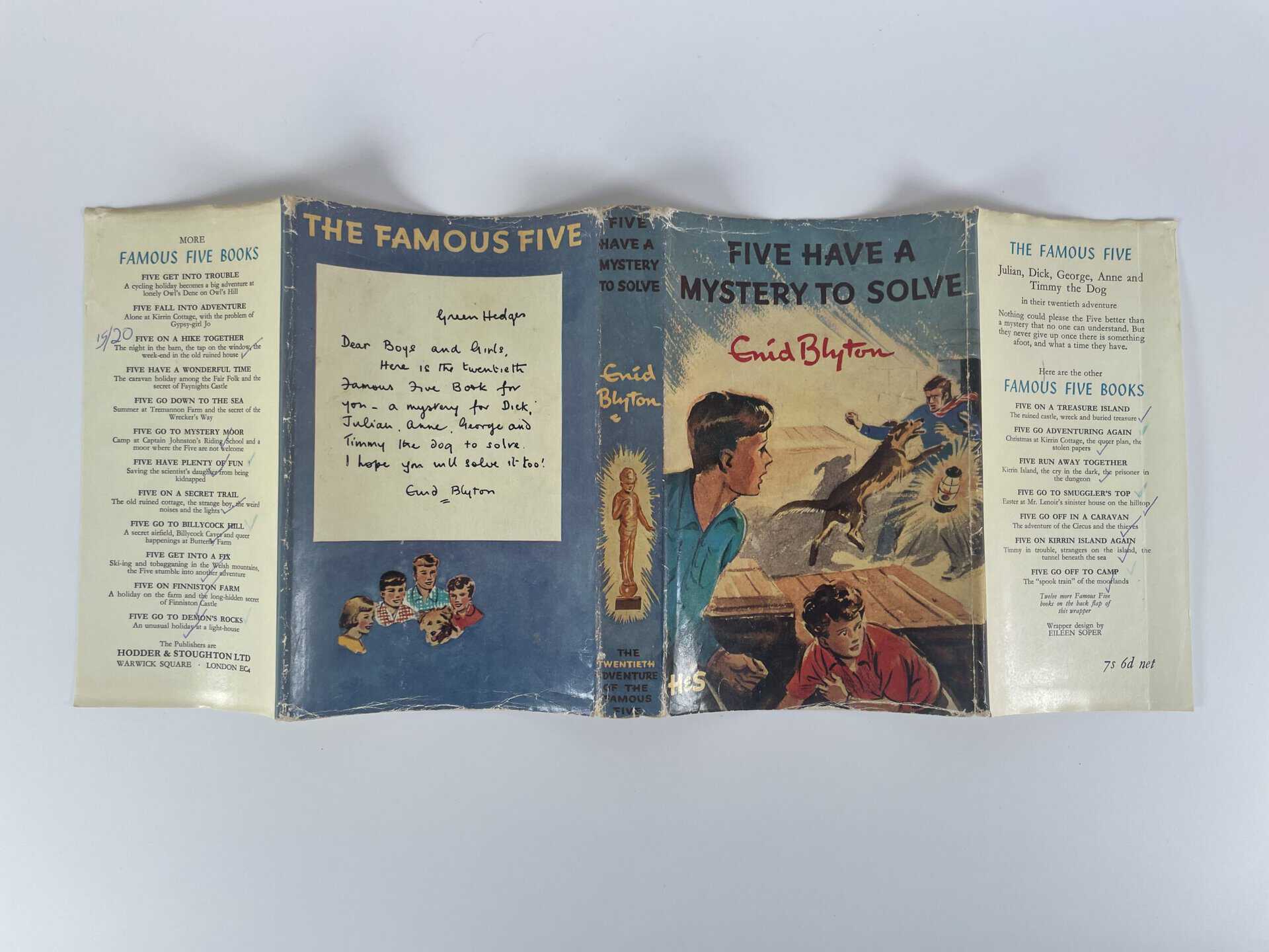 enid blyton five have a mystery to solve first edition4