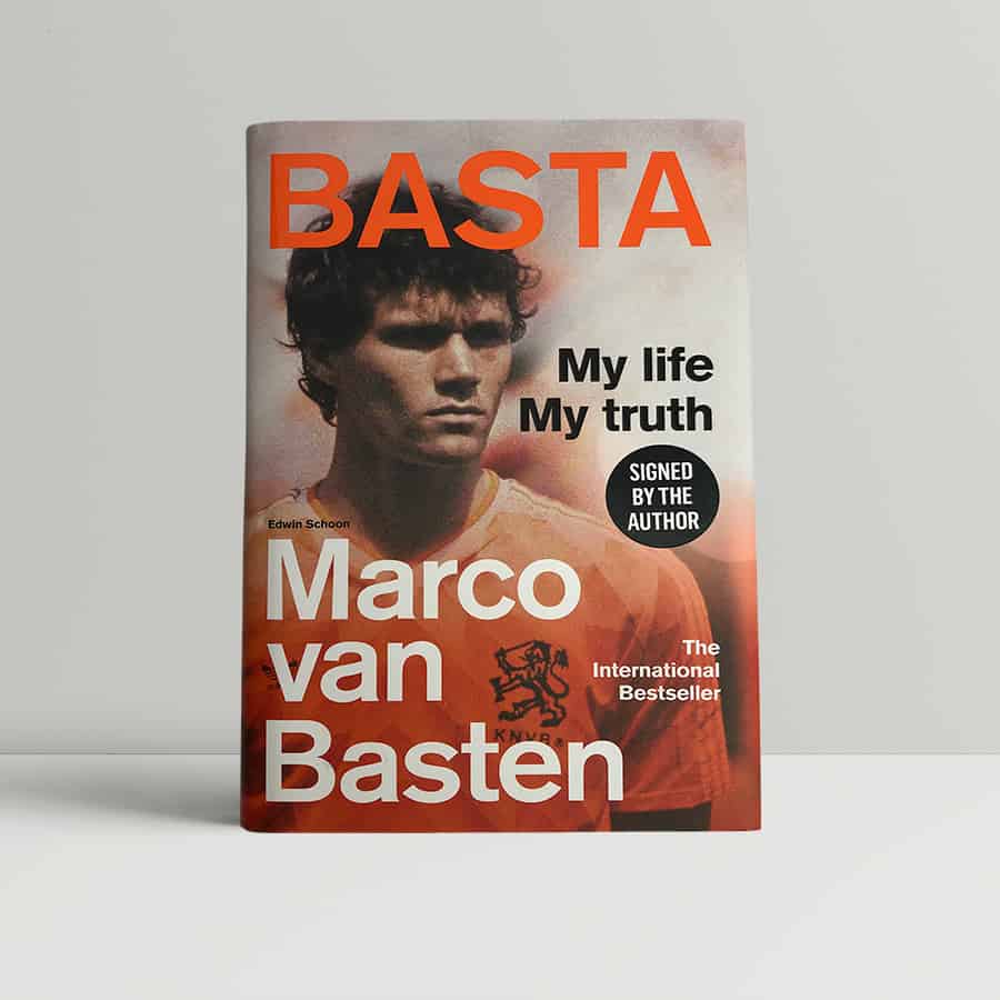 marco van basten basta signed 1st ed1