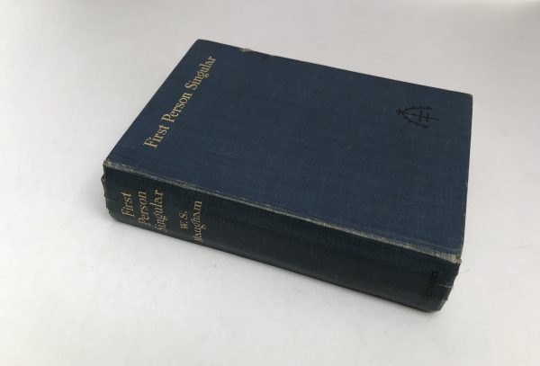 w somerset maugham first person singular first edition3