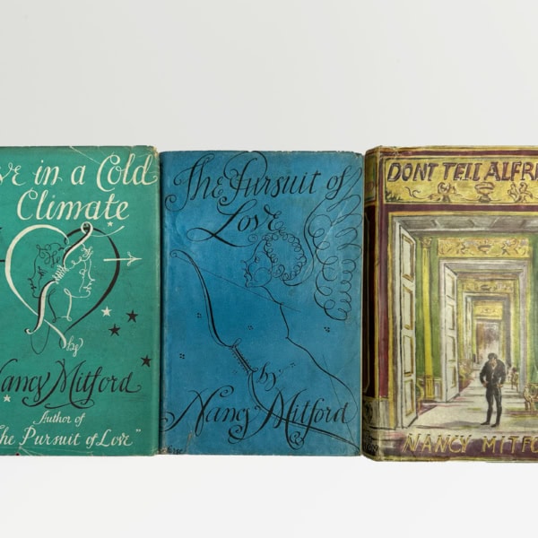 Nancy Mitford - The Radlett Trilogy - First UK Editions