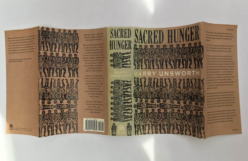 barry unsworth sacred hunger first ed4