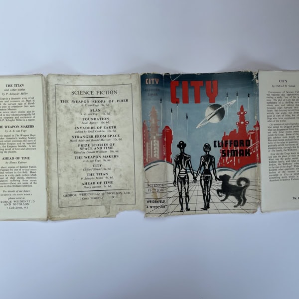 clifford simak city first edi4