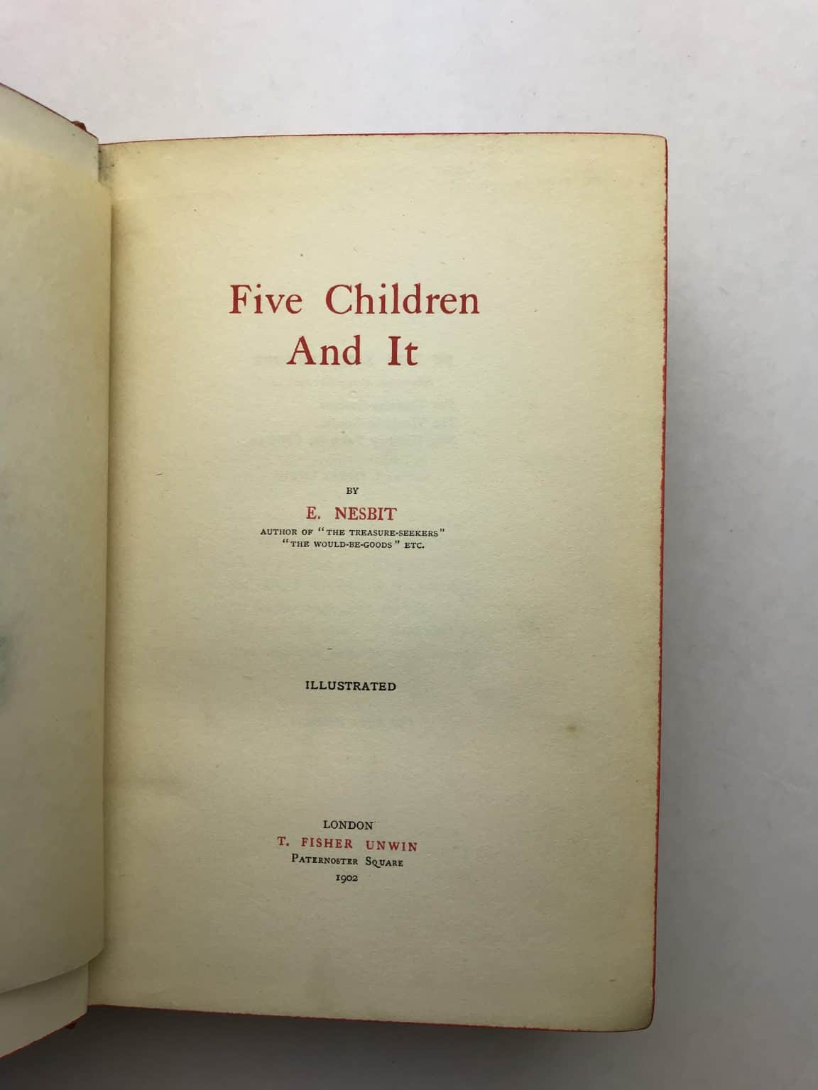 e nesbit five children and i 1st edition2