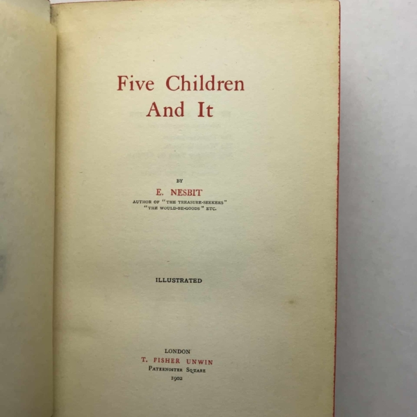 e nesbit five children and i 1st edition2