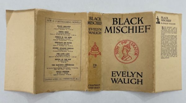 evelyn waugh black mischief first ed4