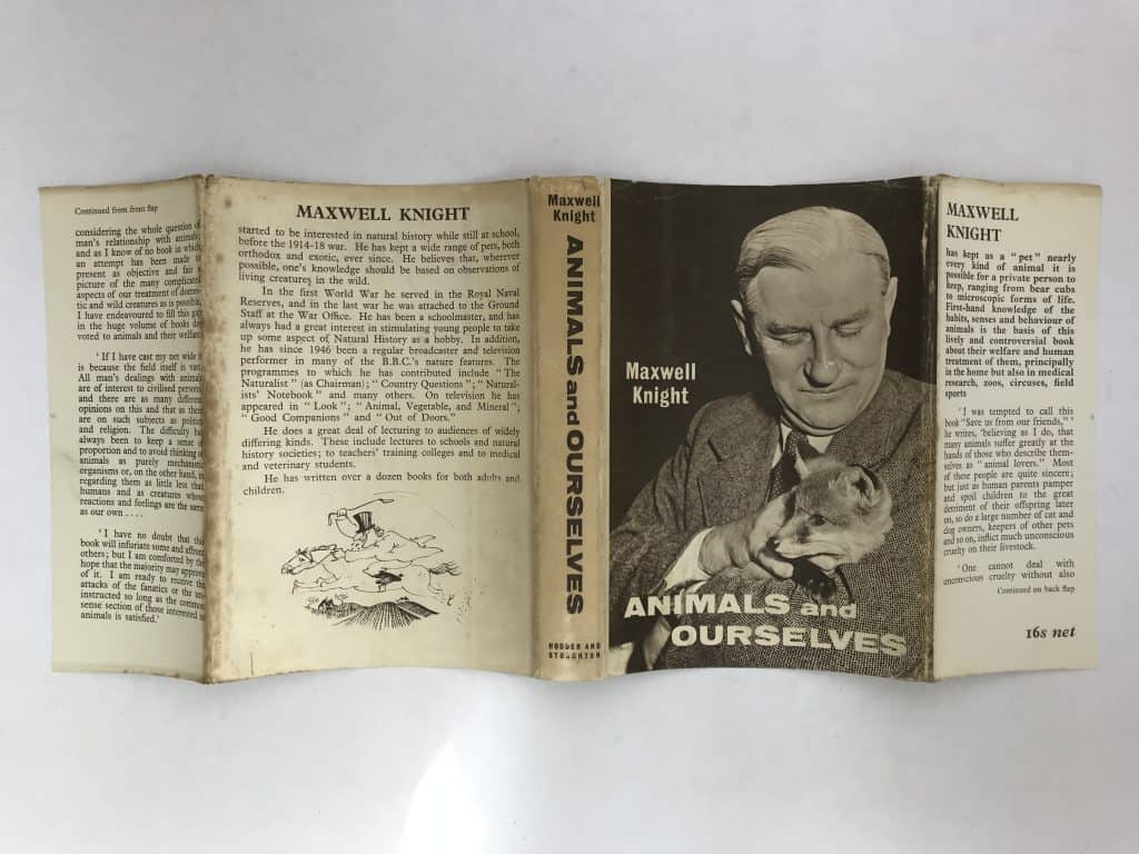 maxwell knight animals and ourselves first edition4