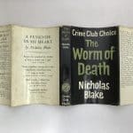 nicholas blake the worm of dearth signed first ed5