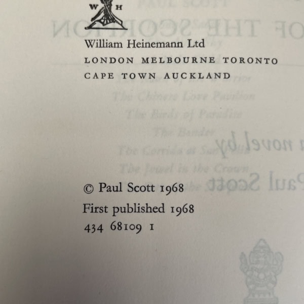 paul scott the day of the scorpion first ed2