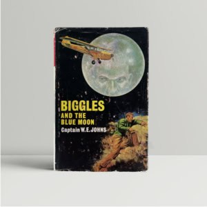 we johns biggles and the blue moon first ed1