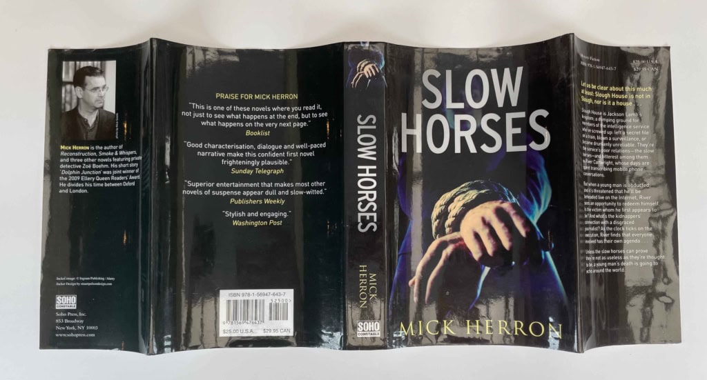 Slow Horses Mick Herron First Edition 2010 4