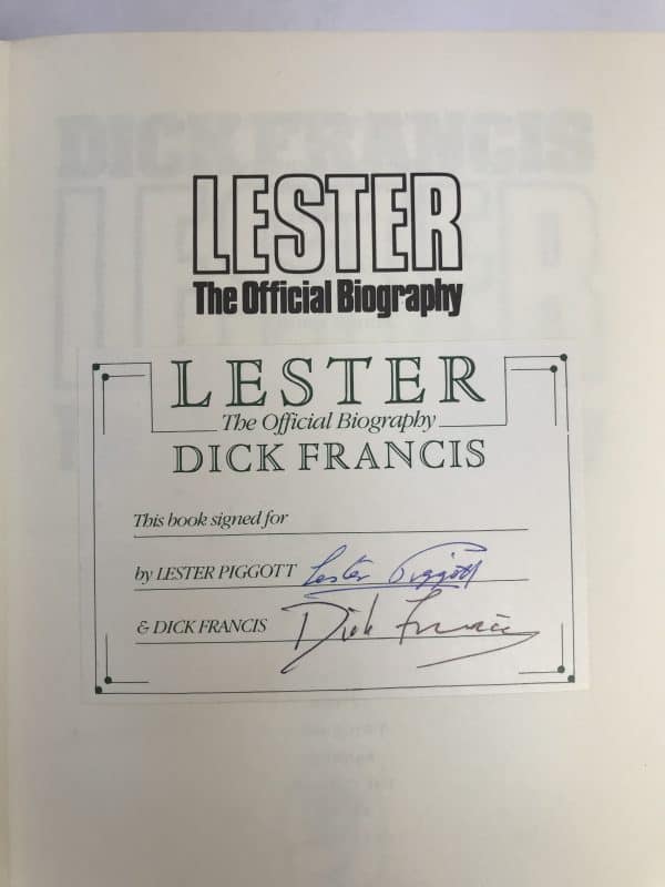 dick frances lester double signed2