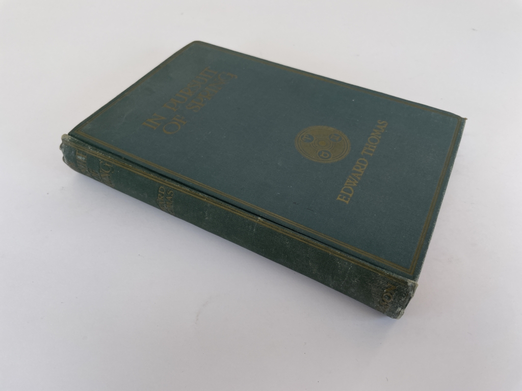 edward thomas in pursuit of spring first ed3