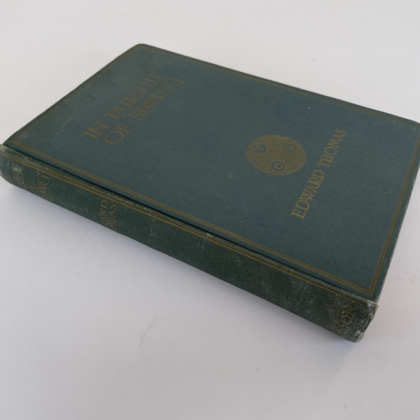 edward thomas in pursuit of spring first ed3