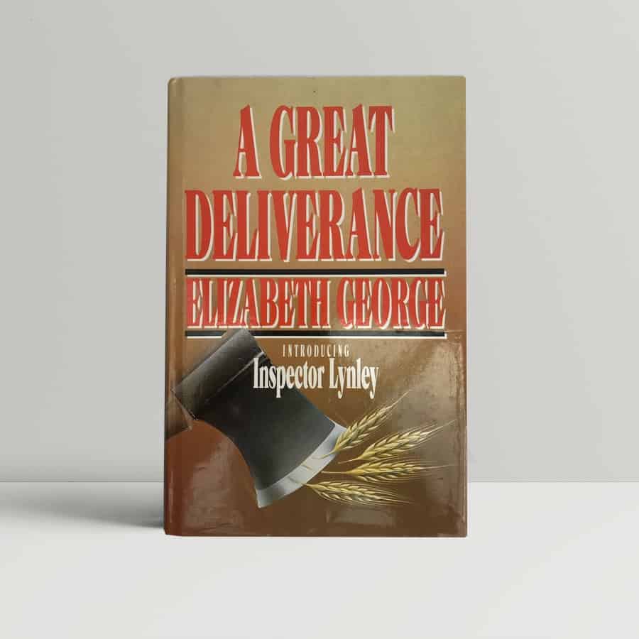 elizabeth george a great deliverance first edition1