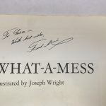 frank muir what a mess signed 1st ed2