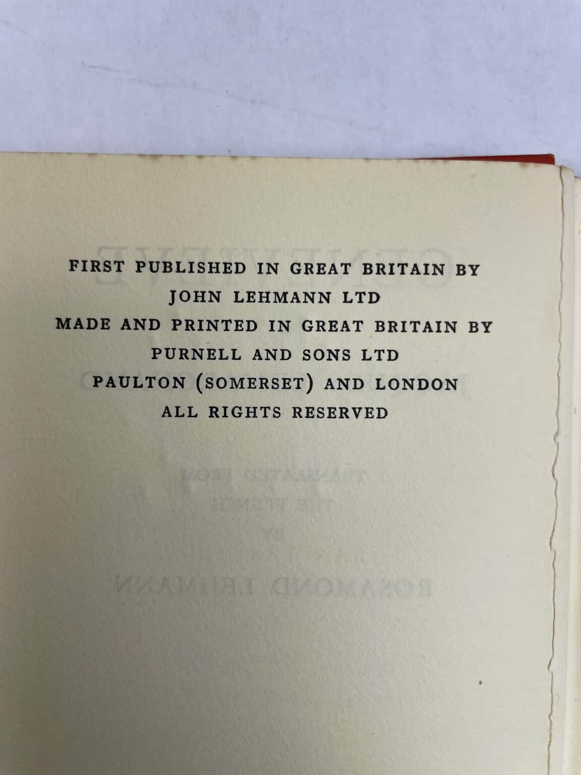 jacques lemarchand genevieve first edition2 1