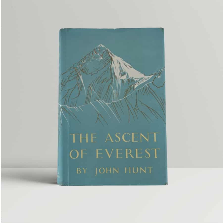 john hunt the ascent of everest double signed 1