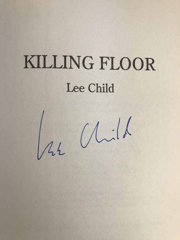 lee child killing floor signed 1st ed2