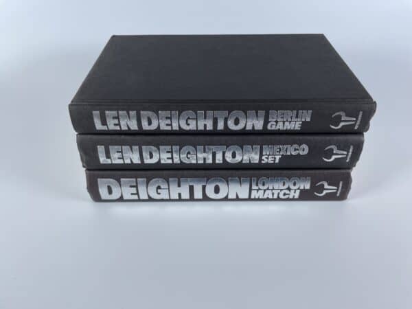 len deighton game set match first editions5
