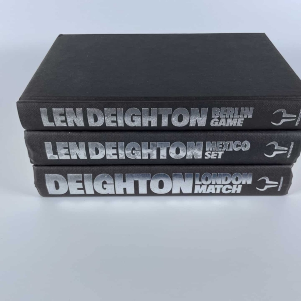 len deighton game set match first editions5