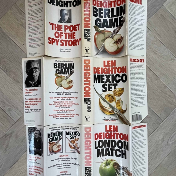 len deighton game set match first editions6