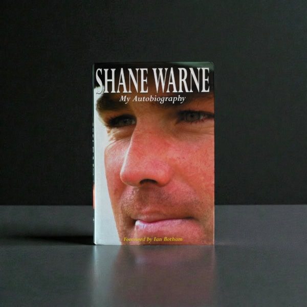 shane warne autobiography signed first1