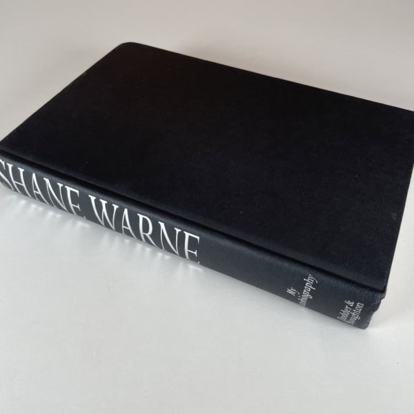 shane warne autobiography signed first4