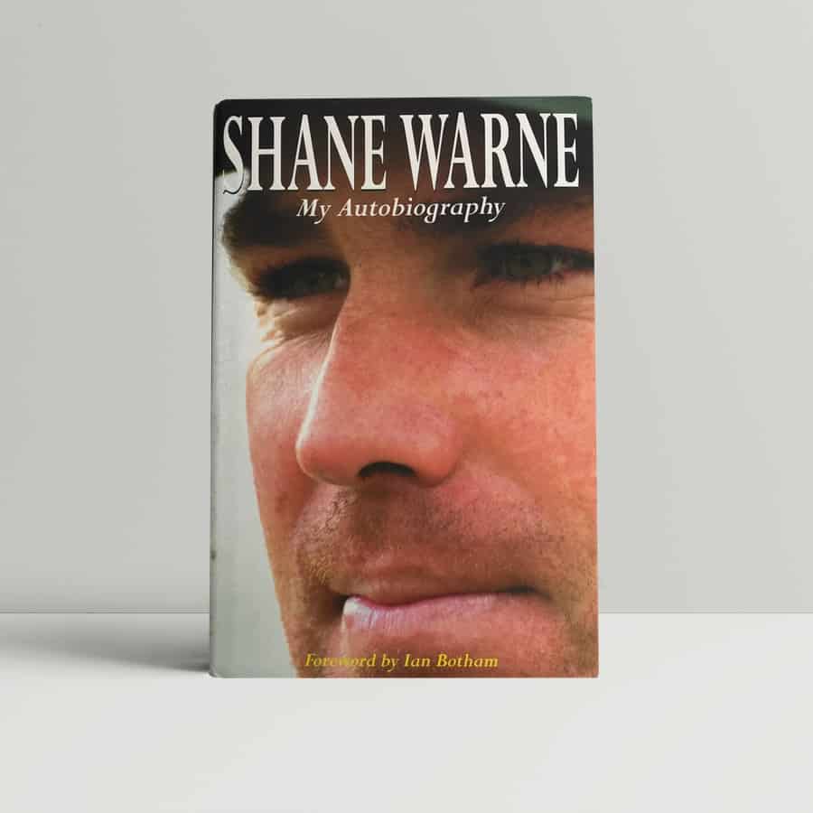 shane warne my autobiograph signed 1st ed1