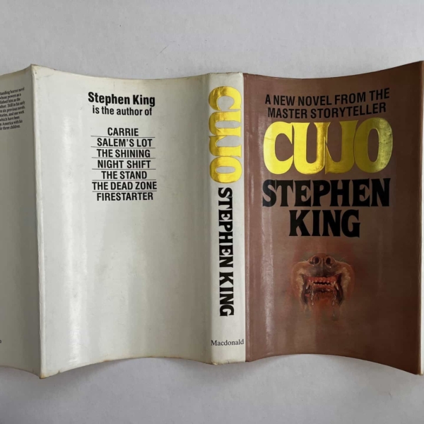 stephen king cujo first ed 85 4