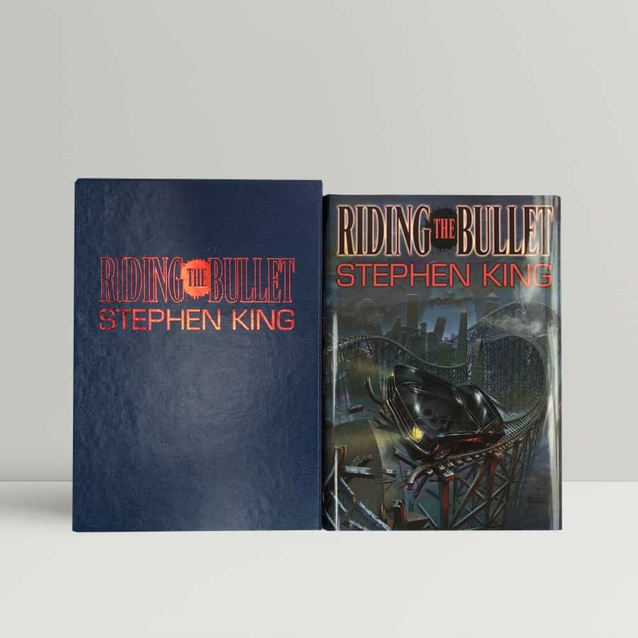 stephen king riding the bullett with slipcase1