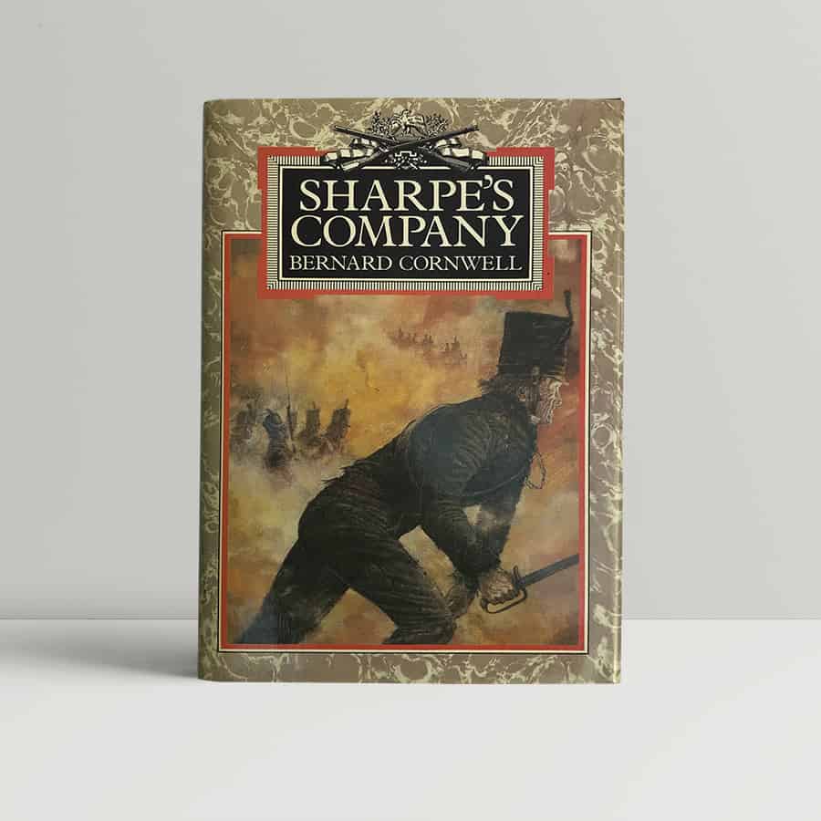 bernard cornwell sharpes company signed first ed1