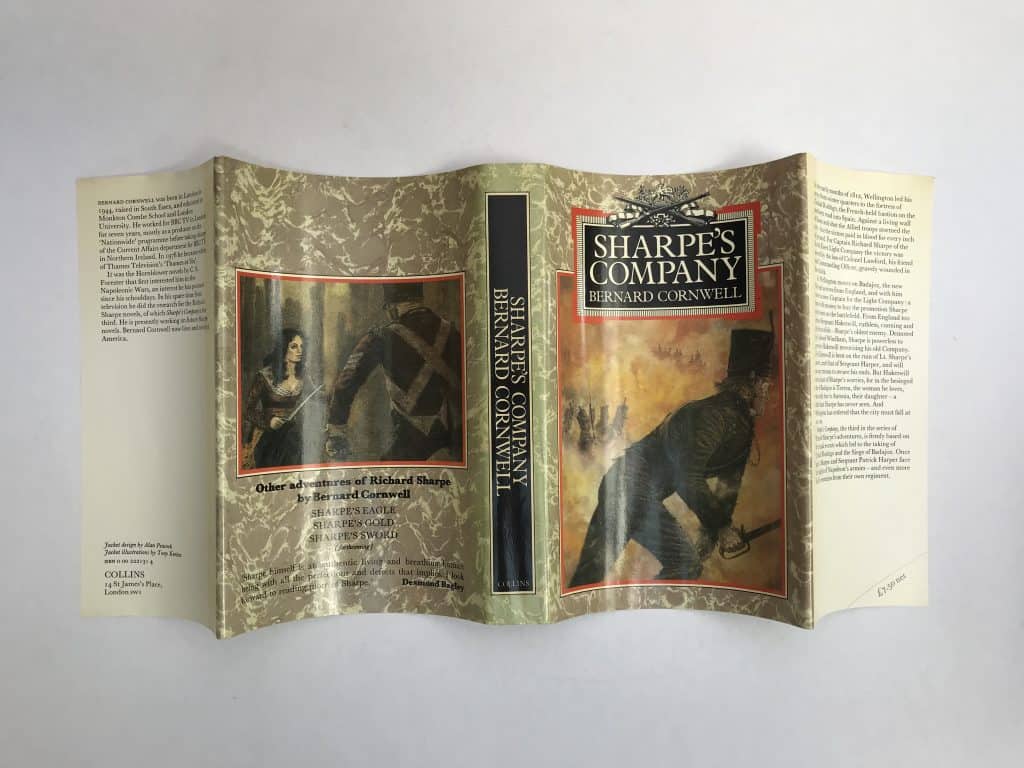 bernard cornwell sharpes company signed first ed5