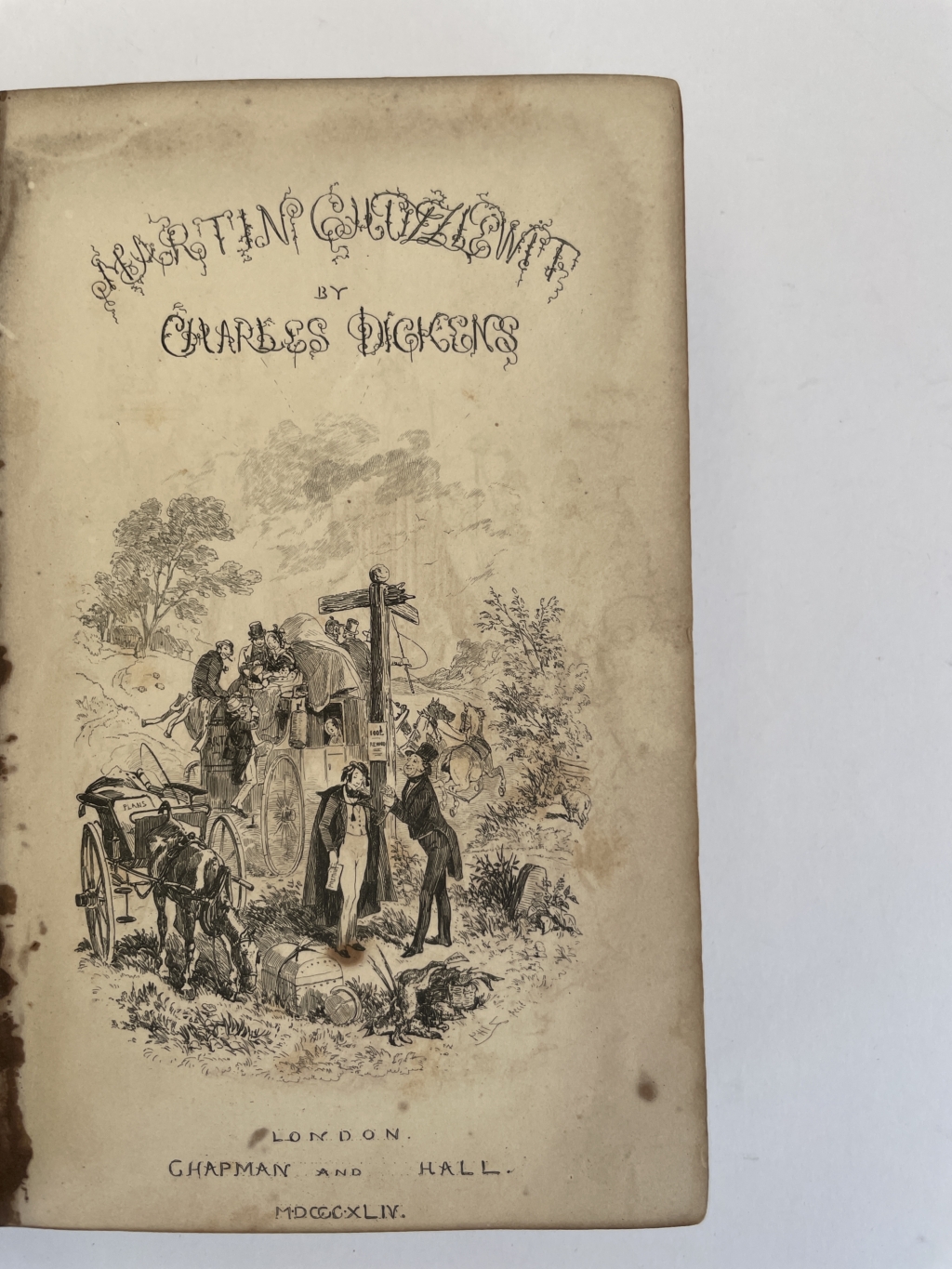 charles dickens martin chuzelwit first edition2