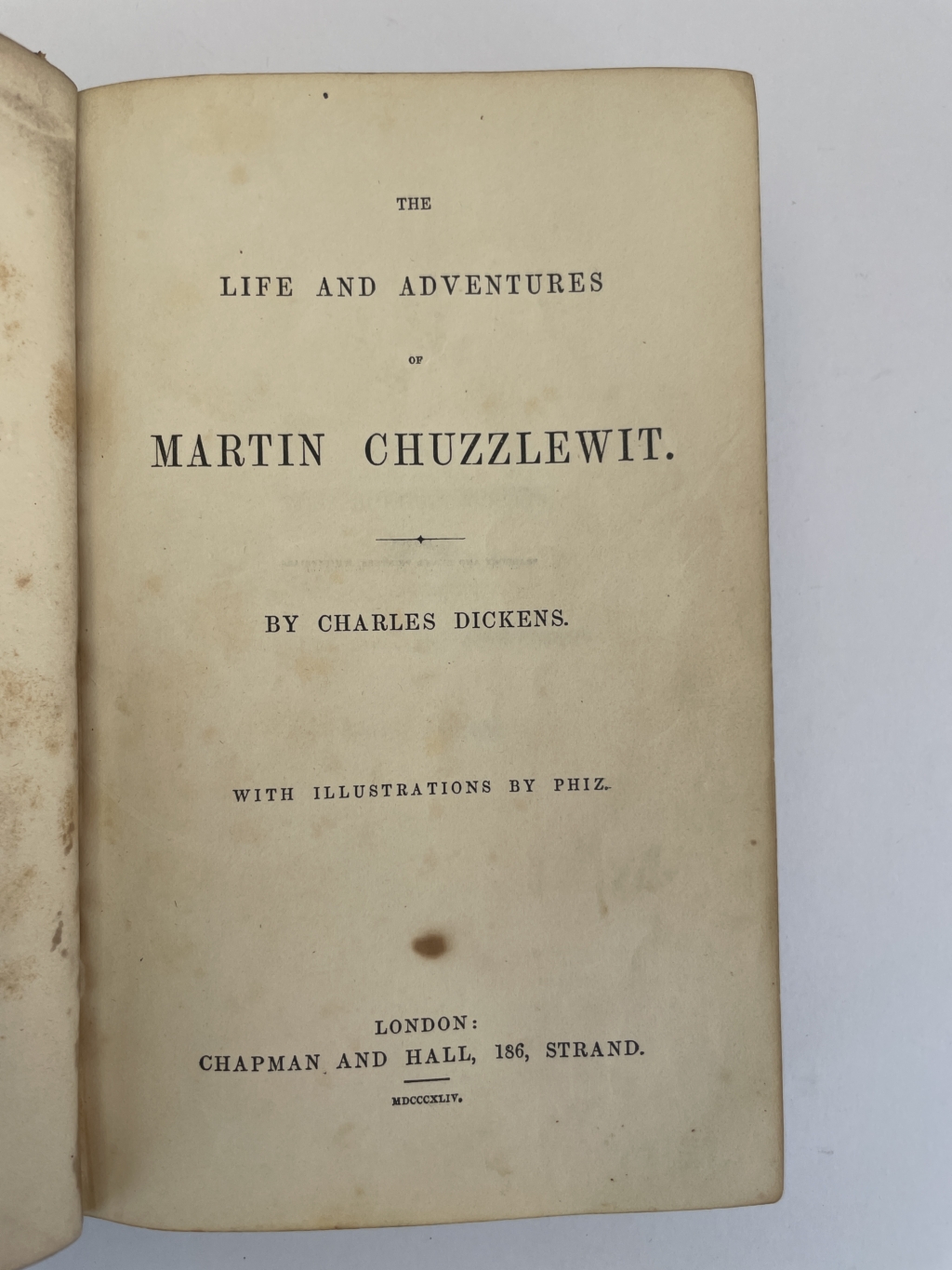charles dickens martin chuzelwit first edition3