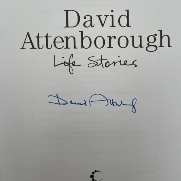 david attenborough life stories signed 1st ed2